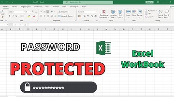 How to Password Protect Excel WorkBook | Protect Excel File | Password Protected WorkBook