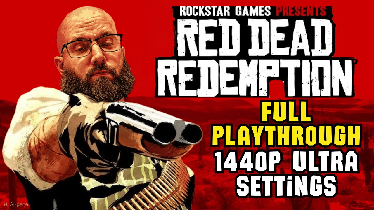 Red Dead Redemption Remaster Full Playthrough Part 1