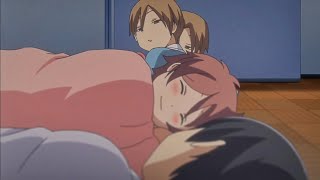intense stare from the twins not letting kaname sleep peacefully