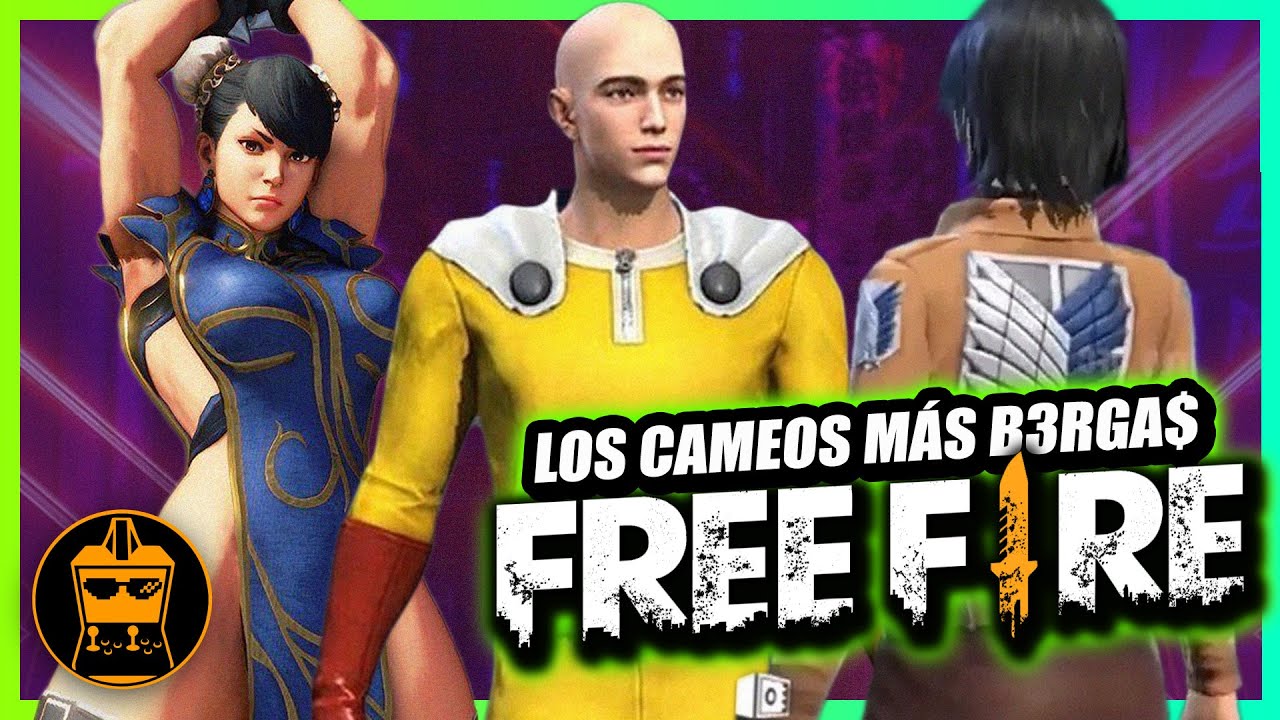 Las 11 mejores colaboraciones de FREE FIRE ¿Estará Naruto y Dragon Ball