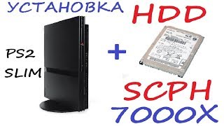 Установка внутреннего HDD на PS2 SLIM scph 7000 распайка и схема модификация