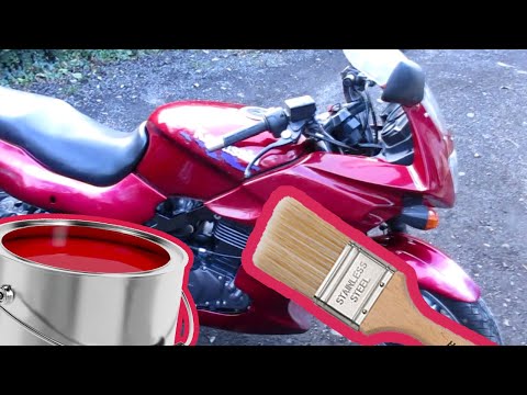 Videó: Mennyibe kerül egy motorkerékpár gáztartály festése?