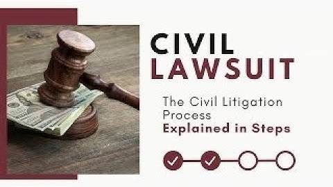 Civil Litigation By Barrister Zarah Sehr Vayani | Civil Law | Civil Suit