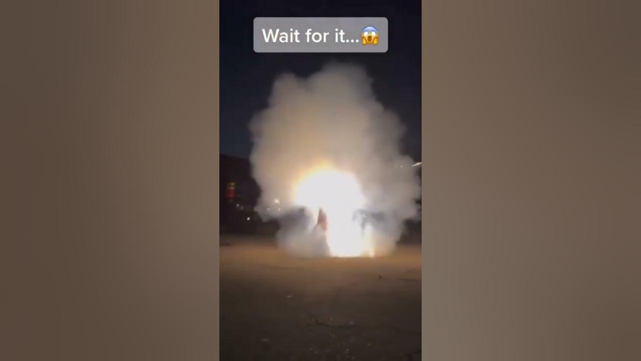 Nuclear Strobe Rocket Firework!!! YouTube