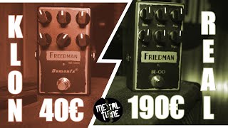 ¿Clon vs original? Friedman BE OD vs DemonFx BE ODX