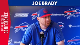 Joe Brady Talks Coaching Process, Importance Of His WRs, & Expectations For O-Line | Buffalo Bills