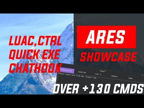 ROBLOX EXPLOIT:ARES CHATHOOK,LUAC AND QUICK EXE exploit ep.2