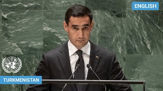  Turkmenistan - President Addresses United Nations General Debate 78Th Session 