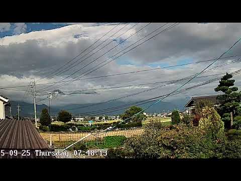 長野県安曇野市豊科高家ライブカメラ Nagano Azumino Live Camera.world.cam