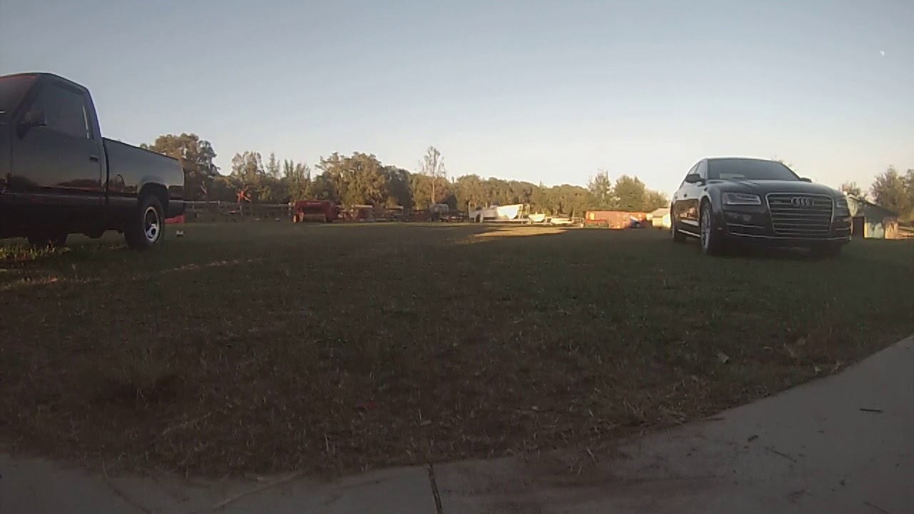 Playing around on the yard kart! - YouTube