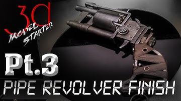 3D MS 10: Pipe Revolver Pistol Fallout 4 Part 3