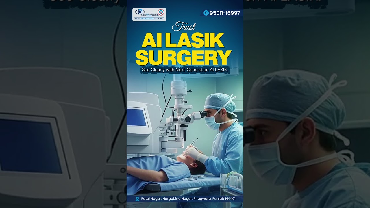 Best AI LASIK Surgery in Phagwara | Experience Clear Vision Without Glasses