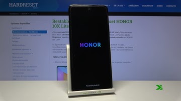 Cómo restaurar de fábrica HONOR 10X Lite - borrar todo, resetear