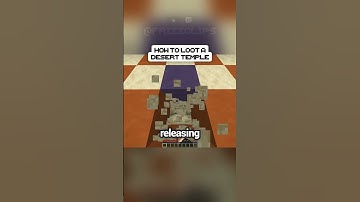 How to loot a desert temple in Minecraft