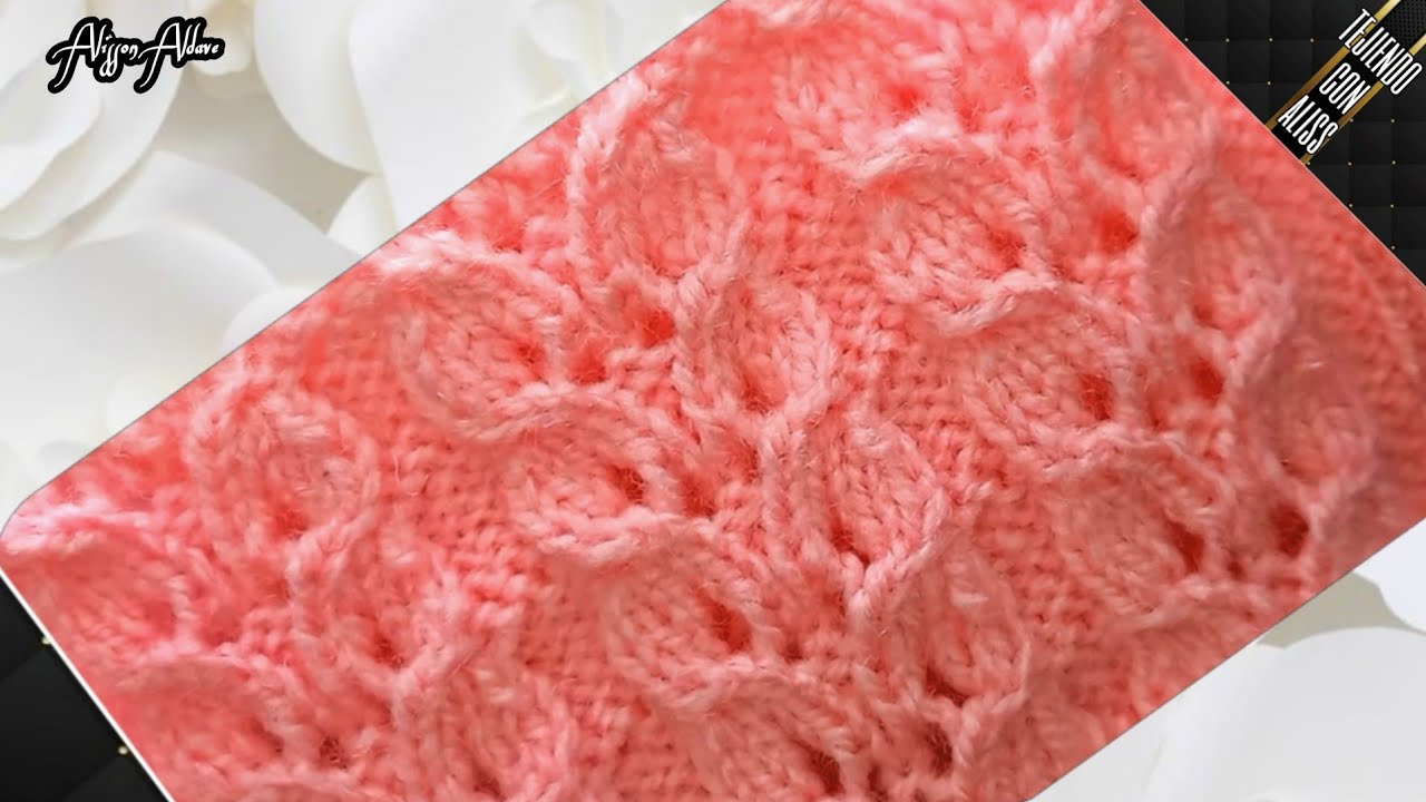 #270 - TEJIDO A DOS AGUJAS / knitting patterns / Alisson Aldave