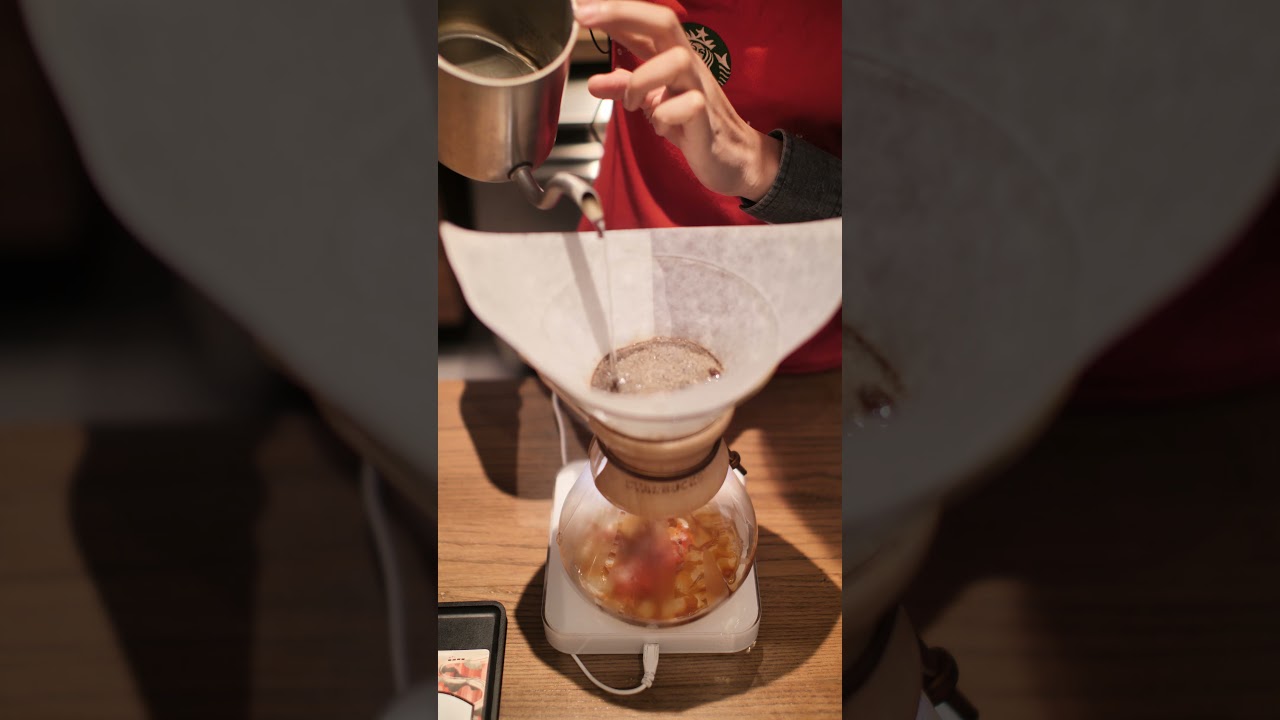 Starbucks coffee drip in Thailand
