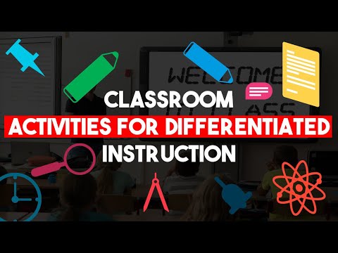 Classroom Activities For Differentiated Instruction