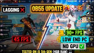 90 FPS! Free Fire PC Lag Fix After OB55 ⚡ NO GPU screenshot 4
