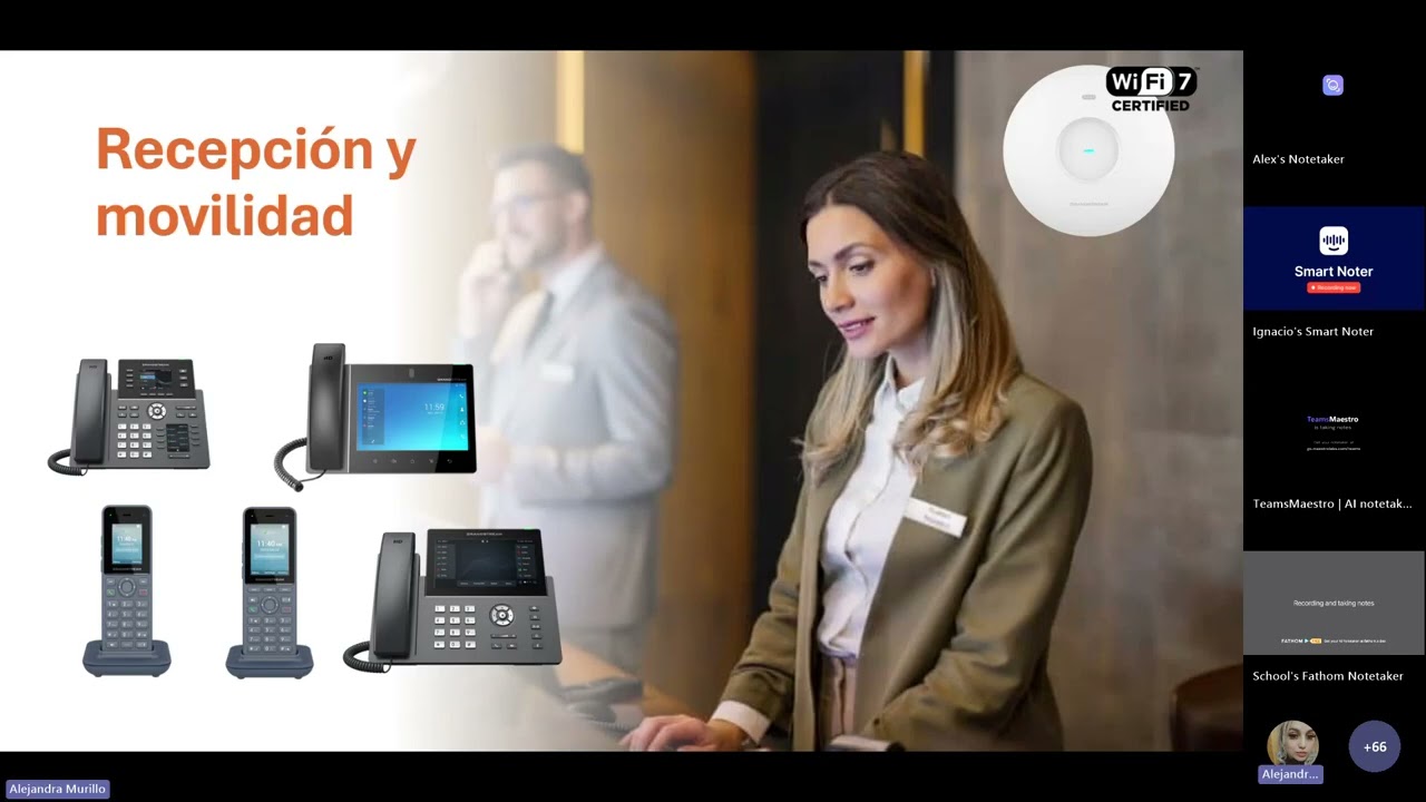 Grandstream webinar te presentamos las soluciones  para comunicaciones empresariales