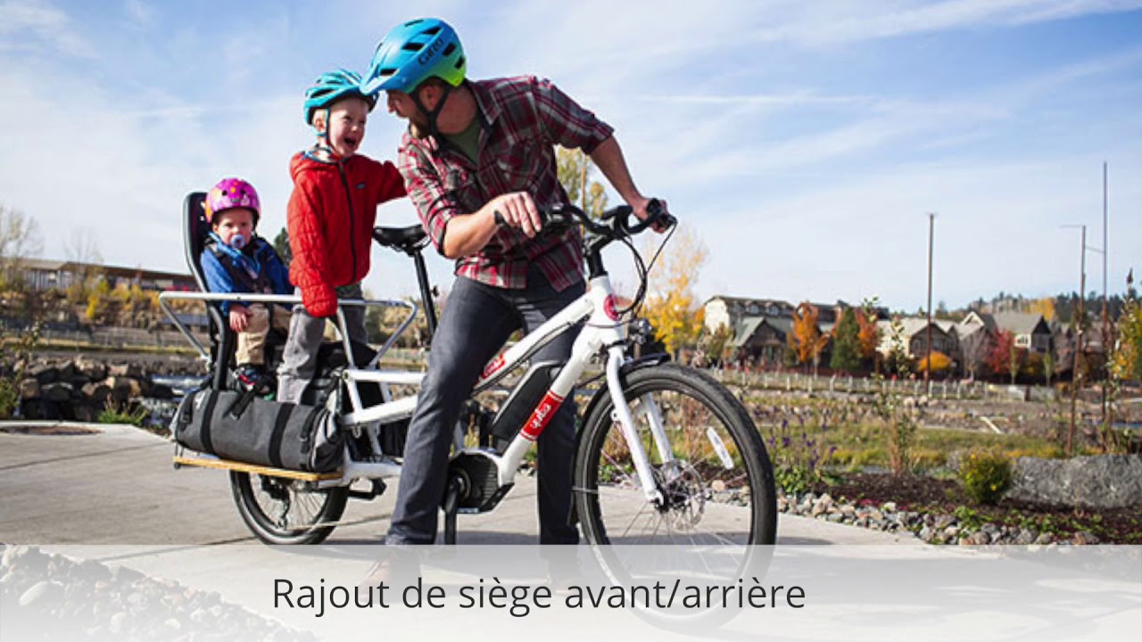 Transporter ses enfants de 5 ans et plus à vélo - Citycle