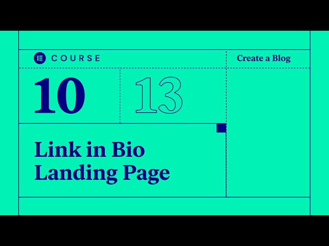 [10] Creating a Link in Bio Page For Social Media