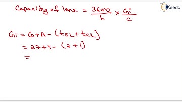 2nd numerical of traffic signals - Traffic Engineering - Transportation Engineering - GATE