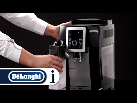 How to fill and attach the milk container on your De'Longhi Magnifica S ECAM 23.260