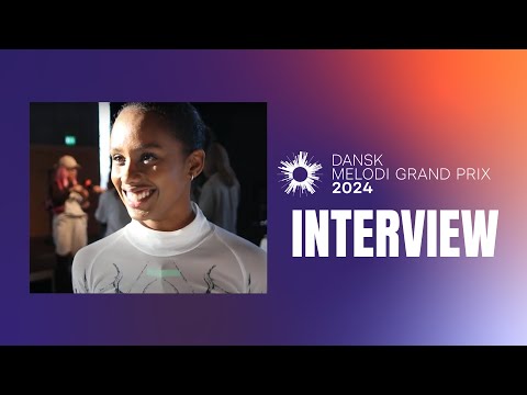 Saba interview - Sand (Dansk Melodi Grand Prix 2024 pressemøde)