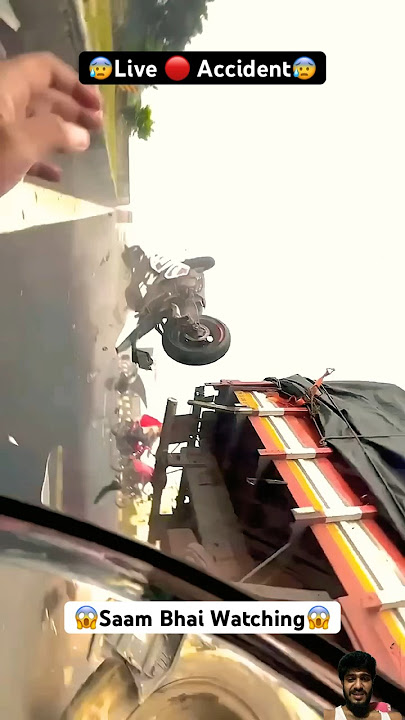Live🔴Accident KTM RC 390 🏍️😰| super Bike crash video💔| ktm accident video😰#ktm #crash #shorts