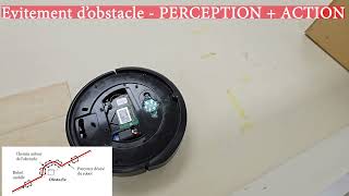 Robot Mobile Create 3: Aller - Retour + Evitement d'obstacle