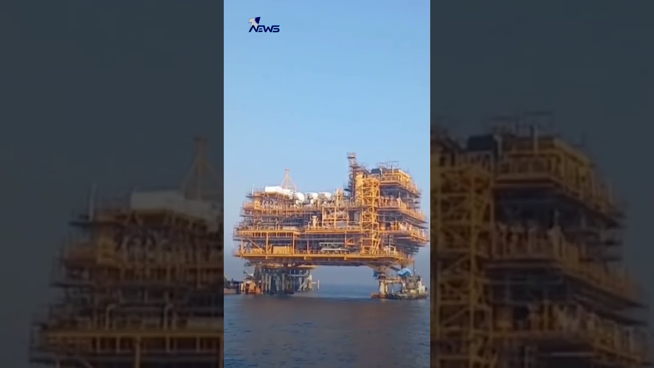 #إيران تطلق أثقل منصة نفط بحرية في تاريخها | #وان_نيوز