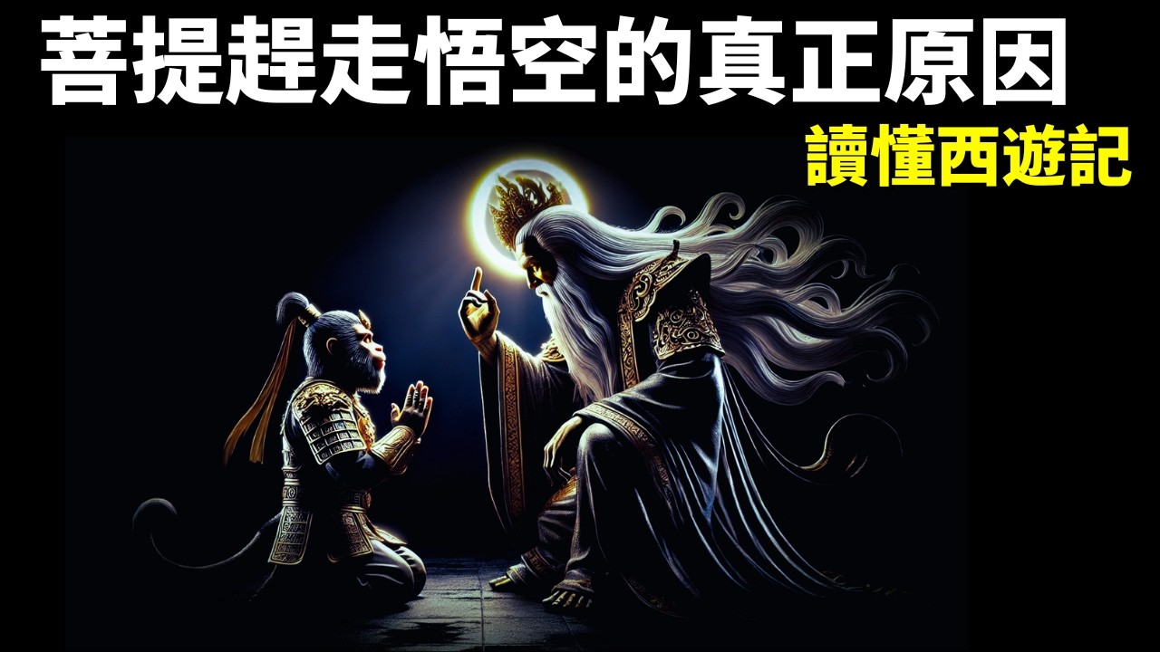 從佛學解讀《西遊記》原著:菩提祖師趕走悟空的真正原因?72變真正厲害的地方是? | 名著解讀(孫悟空學藝,唐僧,黑神話悟空,有聲書,讀書,國學)