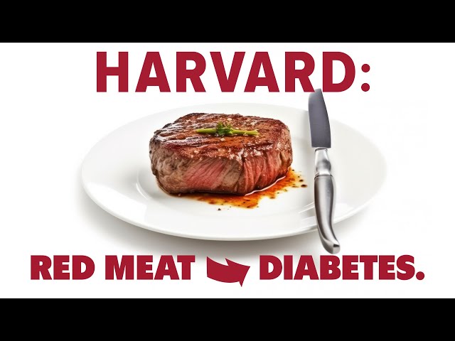 HARVARD: Red Meat Raises Diabetes Risk 62%. INTERNET: Nope.