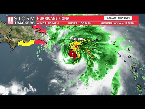 All of Puerto Rico is without electricity as Hurricane Fiona makes ...