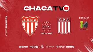 🔴 SAN MARTIN vs. ARGENTINO DE MONTE MAÍZ -TORNEO FEDERAL A - FECHA 8