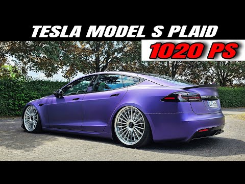Sprachlos! | 1020 PS im Tesla Model S Plaid! | 0-100 | 100-200