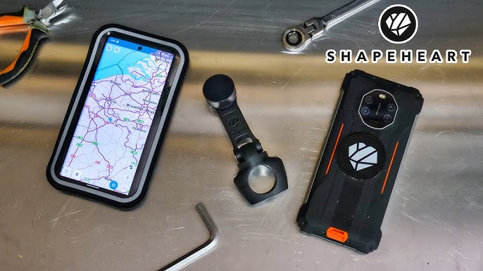 Test du support smartphone pour moto Shapeheart : meilleur que le Givi  S957B ? 
