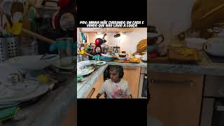 Pov: minha mãe chegando em casa evendo que não lavei a louça #DONA80K #pov #fyp