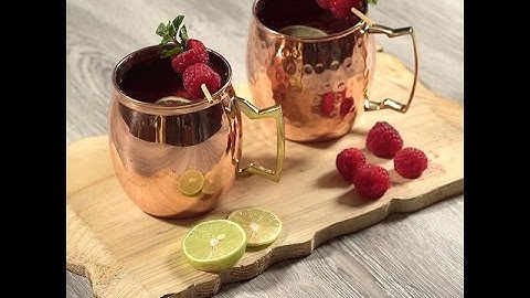 Easy Way to Make Raspberry Moscow Mule