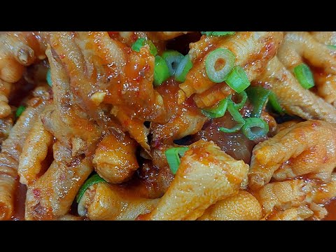 Korean style chicken feet/easy recipe