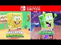 Nickelodeon All-Star Brawl 1 vs 2 - Nintendo Switch (Graphics Comparison)