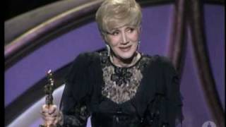 Olympia Dukakis Wins Supporting Actress 1988 Oscars Youtube