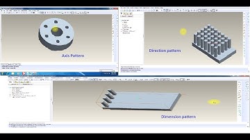 How to use pattern command in proe wildfire 4 0
