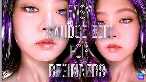 smudge edit tutorial for beginners|easy smudge edit tutorial|#ibispaintx #tutorial#smudgeedit#jennie