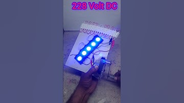 New Motor generator free energy generate #testing LED light#shortsfeed #shorts