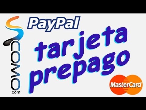 Cómo conseguir tarjeta paypal (prepago)