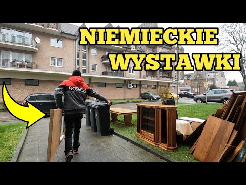 WYSTAWKI W NIEMCZECH. JAK WYGLĄDA ODBIÓR ŚMIECI ? ŻYCIE W NIEMCZECH. PRACA W NIEMCZECH. DAILY VLOG.