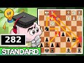 Busting a Poor Sport & Rating Abuser | Standard Chess #282 (Sicilian Defense)