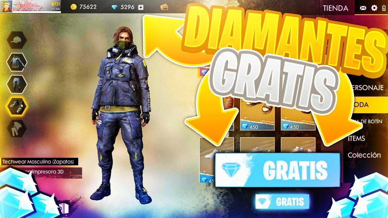 Diamantes Free fire Gratis 2020 - YouTube