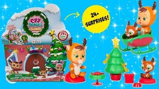 Cry Babies Magic Tears Ruthy Reindeer Advent Calendar Over 24 Surprises